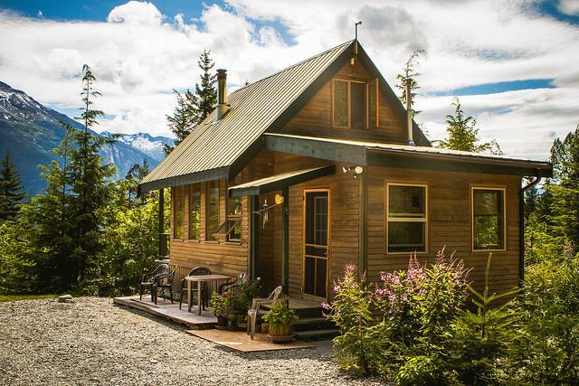 John'S Perch Mountain Cabin Hotel Hagensborg Buitenkant foto