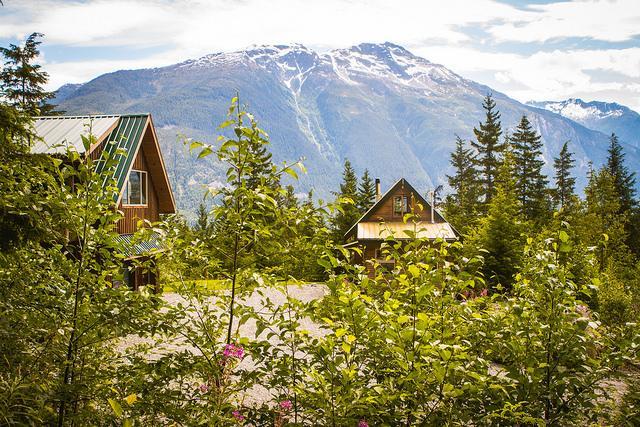 John'S Perch Mountain Cabin Hotel Hagensborg Buitenkant foto